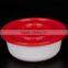 1000ML good quality plastic packing bowl PP bowl with lid