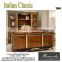 YB69 latest design italian wood executive boss table office book case solid furniture