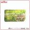 Children bread cutting used plastic mini cutting board for breakfast