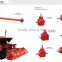 Right angle gearbox for rotary tiller transmission