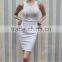 women sexy hollow out party night club gown dress