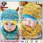 Shuoyang Wholesale100%cotton cute soft baby caps and Bibs set