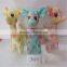 promotion logo printed crane machine plush china toy import
