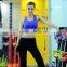 2016 New design high quality space dye gym women's yoga vest