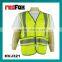latest reflective mesh safety running vest