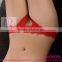 Hot sale front open lace sexy thongs for women