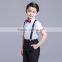 fashion kids wedding suits formal Blue made to measure suits for boys