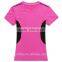 Custom quick dry comfortable gym t-shirt for women