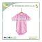 Wholesale plain cotton high quality lace onesie bodysuit for baby
