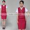 Custom Made Design Airline Stewardess Uniformes De Aeromoa