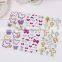 Enviroment protection sticker decorative glittle sticker DIY sticker