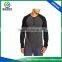 High quality 100% cotton round neck men slim fit long sleeve polo shirt