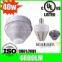 DLC led canopy lighting fixture cone 40W