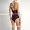 Hot Selling Ladies Swimwear Asymmetric Neckline One Price Swimsuit