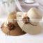 B40087A Latest Korea straw bucket flower hats