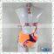 MissAdola brazilian one piece digital print bathing garment halter swimsuit sexy micro illusion bikini woman swimwear (REF-03)