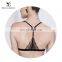 High Quality Mature Women Wholesale Lingerie Bulk Crochet Lace Unlined High-neck Bra