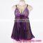 Factory price beautiful sexy nighty dress for women