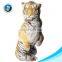 2016 Custom cute 3d digital printing plush tiger shaped decorative pillow