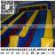 Hot design! Blue inflatable bounce water slide with pool for sales