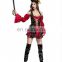 Wholesale Sexy Female Cosplay Pirate Costume Halloween Boutique Outfit