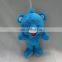 NESTLE blue bear plush adorable brand OEM kids stuffed toy