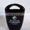 RUSSIAN STANDARD Vodka Black Durable Plastic Cooler Ice Bucket