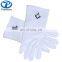 Custom Logo Wholesale Cotton Masonic Regalia Gloves