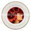 Ceramic Pizza Plates 8 Inch Sublimation Ceramic Plate Full Printing Plate
