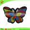 2017 hot new products Sell woven embroidered badge label