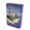 Rectangular tourism cookie biscuit tin container box