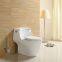 Bathroom sanitary ware new design ceramics public s-trap siphonic one piece toilet