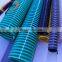 clear PVC reinforced flexible plastic suction hose pipe