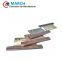 March conductor bar current collector carbon brush 250amp