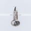 Chinese Wholesale Hardware Fasteners Hex Head Drilling Tail Screw Stainless Steel ST2.9 Self Drill Screw