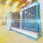Vertical automatic flat glass washing and drying machine