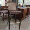 Wholesale modern leather cushion kitchen high bar chair
