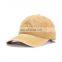 Adjustable Pure Color Waterproof Low Profile Baseball Cap Hat for Sports