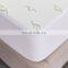 White Polyester Bamboo Jacquard Waterproof Mattress Fitted Sheet