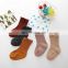 Kids Candy Color Socks boy girl Baby ruffle striped socks 5Colors for 0-7T