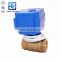 2 way motorized automatic water shut off valve for drinking water system