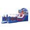 Inflatable Brandweer World Slide Bouncer Big Fire Truck Castle Playground For Sale