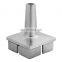 High Quality Stainless Steel 304 Handrail Support Round Square Tube Bracket