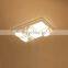 Iron Acrylic Rectangular Simple LED Ceiling Light Atmosphere Living Room Bedroom Lights