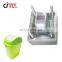 Taizhou hot selling high quality Newly custom design plastic dustbin mould with slider cover injection mould