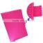 Pink Flat Diaries Logo Design Office & School Supplies Silicone Rubber Exercise Book Whloesale