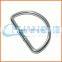 China supplier top grade stainless steel d ring snap hook