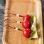 Disposable Eco-friendly Bamboo Heart Picks/skewers/sticks 9cm 12cm 15cm Bbq Bamboo Skewer