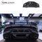 LP610 V style carbon fiber and frp material rear bumper and rear diffuser fit for LP610 autoparts for car