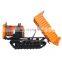 Hot selling mini dumper 2 ton mini transporter tracked dumper 1000kg